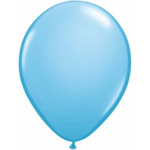 Pale Blue Latex Balloons (5pcs)