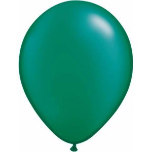 Green Pearl Latex Balloons (5pcs)