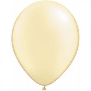 Ivory Pearl Latex Balloons (5pcs)