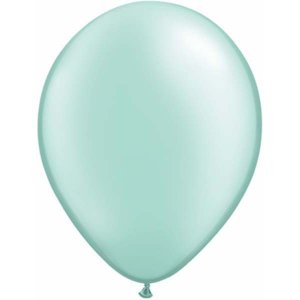 Wintergreen Pearl Latex Balloons (5pcs)
