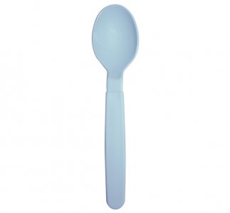 Light Blue Reusable Spoons (6pcs)