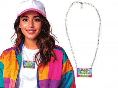70's Cassette Necklace