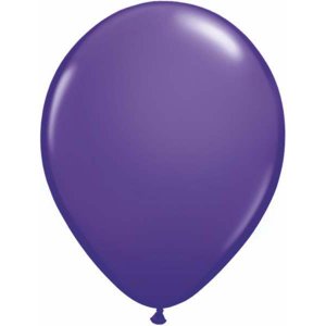 Purple Latex Balloons (5pcs)