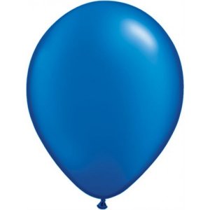 Blue Pearl Latex Balloons (5pcs)
