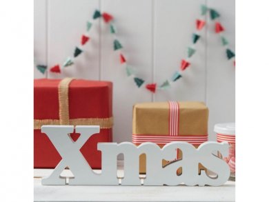 XMAS Wooden Table Decoration (30 x 9,5)
