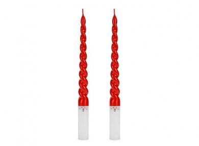 Santa Taper Candles (2pcs)