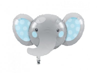 Boy Elephant Supershape Balloon (62,4cm X 92,9cm)