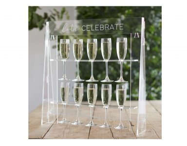 Let's Celebrate Acrylic Drink Stand (56cm x 58cm)