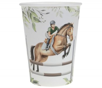 Champion Horse Paper Cups (10pcs)
