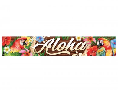 Aloha Υφασμάτινο Μπάνερ (150εκ)