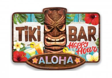 Aloha Κρεμαστή Ταμπέλα (25εκ x 35εκ)