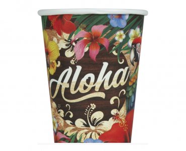 Aloha Ποτήρια Χάρτινα (6τμχ)