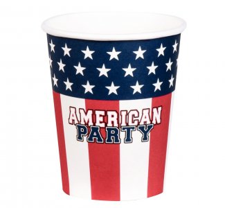 American Party Paper Cups (10pcs)
