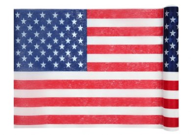 American Flag Table Runner (30cm x 500cm)