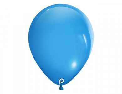 Light Blue Latex Balloons (5pcs)