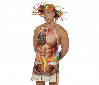 Hawaiian Man Apron