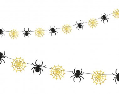 Spiders and Webs Garland (220cm)