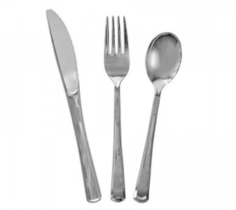 Silver Cutlery Set (18pcs)