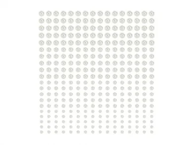 Λευκές Πέρλες Αυτοκόλλητα (440τμχ)