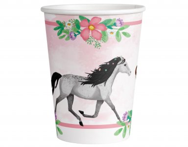 Restless Horses Paper Cups (8pcs)