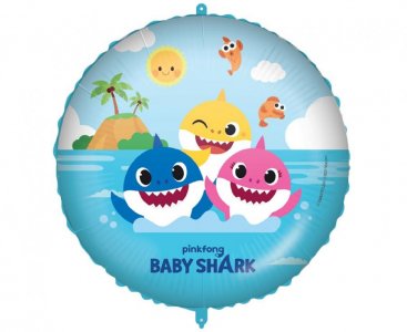 Baby Shark Foil Balloon (45cm)