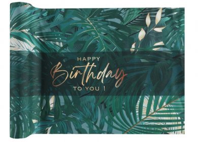 Birthday Jungle Table Runner (28cm x 300cm)