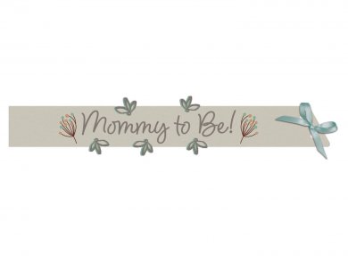 Blooming Mint Mommy to Be Κορδέλα