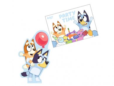 Bluey Προσκλήσεις για Πάρτυ (8τμχ)