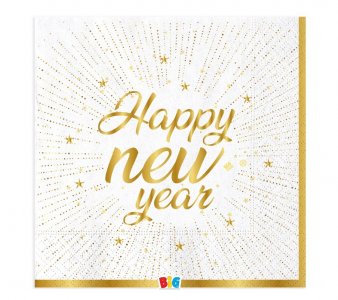 Blust Happy New Year Luncheon Napkins (16pcs)