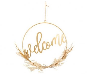 Bohemian Welcome Hanging Decoration (25cm)