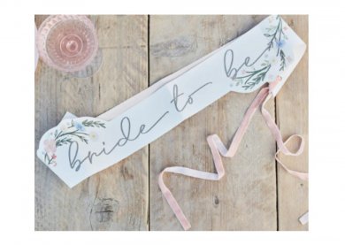 Boho Bride to Be Κορδέλα