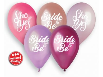 Bride to Be Latex Balloons (5pcs)