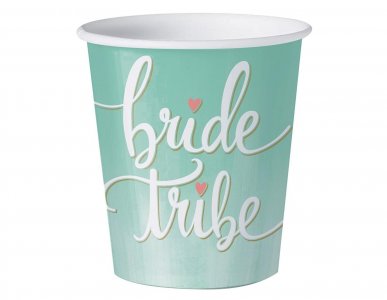 Bride Tribe Μέντα Χάρτινα Σφηνοπότηρα (6τμχ)