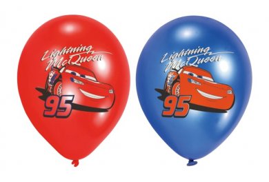 Cars Latex Balloons (6pcs)