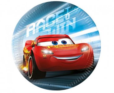 Cars Next Generation Μικρά Χάρτινα Πιάτα (8τμχ)