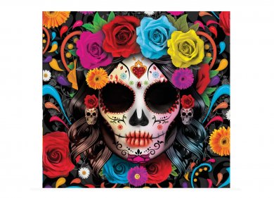 Catrina Day of The Dead Napkins (20pcs)