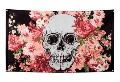 Day of The Dead Fabric Banner (90cm x 150cm)