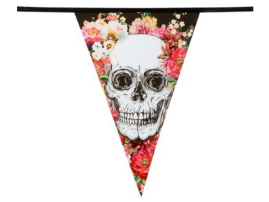 Day of the Dead Flag Bunting (6m)
