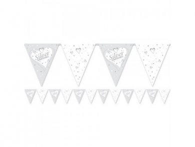 Silver Anniversary Bunting (3,7m)