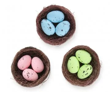 Nests with Easter Eggs (3pcs)