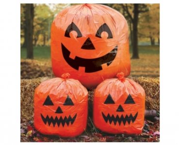 Pumpkins Decoration Bags (3pcs)