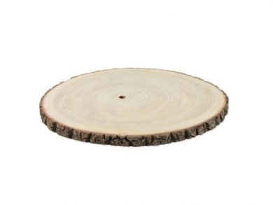 Decorative Round Wooden Piece (35cm)