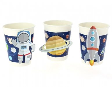 Space Paper Cups (6pcs)