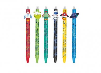 Space Set of Erasable Pens (6pcs)