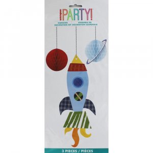 Space Ship Hanging Decoration