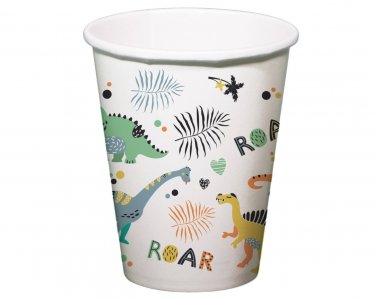 Dino Roar Paper Cups (6pcs)