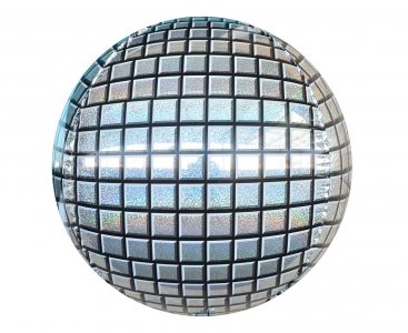 Disco Ball Globe Balloon (38cm)
