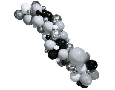 DIY Grey Balloon Garland (65pcs)