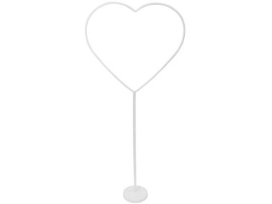 DIY Βάση για Μπαλόνια με Σχήμα Καρδιάς