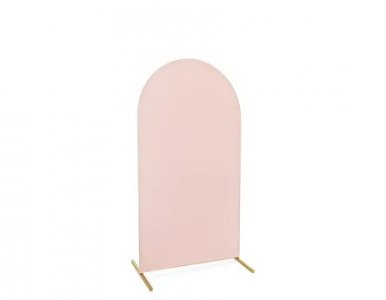 Dusty Rose Κάλυμμα για Το Μικρό Μεταλλικό Πλαίσιο Αψίδα (80εκ x 150εκ)